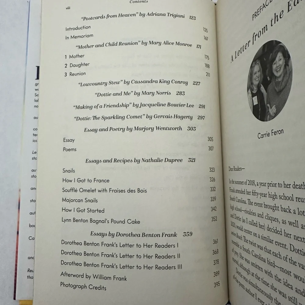 Reunion Beach: Stories Inspired By Dorothea Benton Frank by Elin Hilderbrand etc